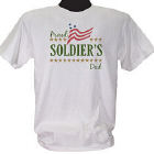 Proud Soldier's... Personalized Military T-shirt